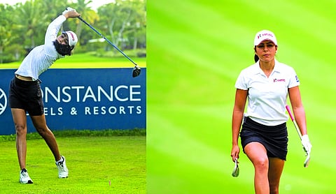 Diksha, Tvesa drop down on the final in Mauritius