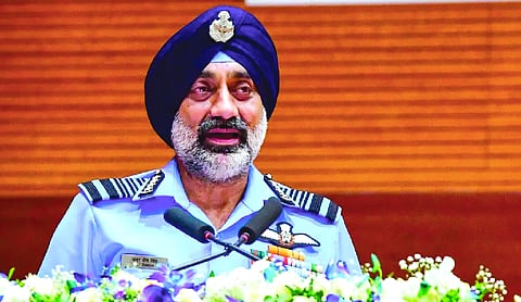 Drones are now claws in the sky, says IAF Chief AP Singh