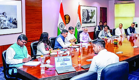EAM receives 21 Tamil Nadu pilgrims rescued from Nepal