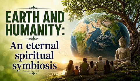 Earth and humanity: An eternal spiritual symbiosis
