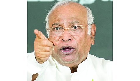 ECI notice to Kharge over PM remark