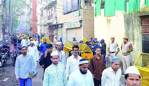 Eid prayers offered in Uttam Nagar under heavy security
