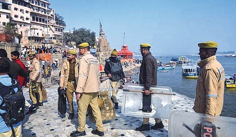 Eight booked for spreading fake images of Manikarnika ghat