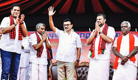Election flying squad inspects DMK chief Stalin’s vehicle