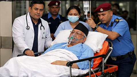 Ex-PM Madhav hospitalised