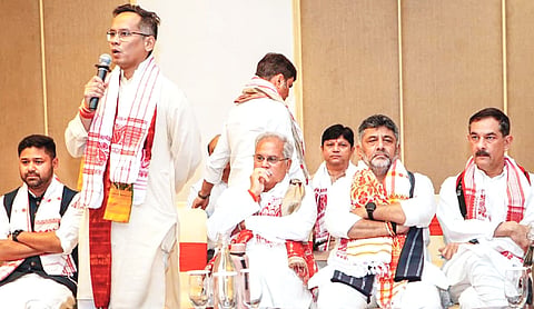 Exit polls manipulated by BJP to mislead voters: Gaurav Gogoi