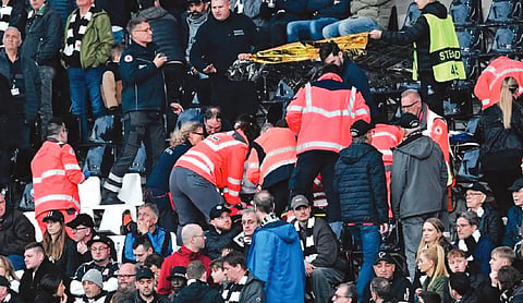 Fan dies after cardiac arrest at German Bundesliga soccer game