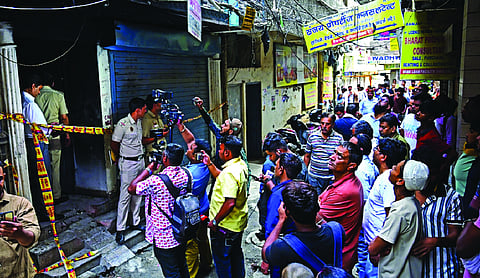 Four arrested for allegedly setting off fatal Govindpuri fire