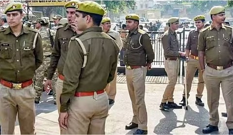 Representational image: The Uttar Pradesh Police emblem. Representational image. (Wikimedia Commons).