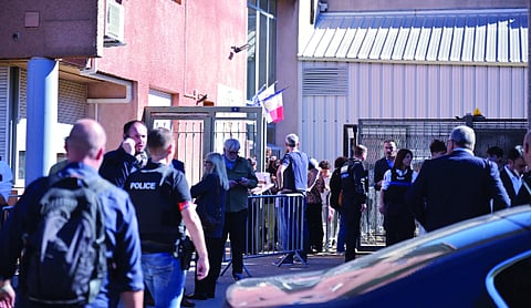 French Police detain teen pupil suspected in school shooting