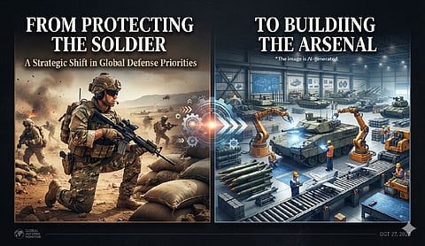 From protecting the soldier to building the arsenal
