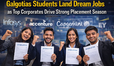 Galgotias students land dream jobs as top corporates drive strong placement season