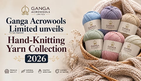Ganga Acrowools Limited unveils Hand-Knitting Yarn Collection 2026