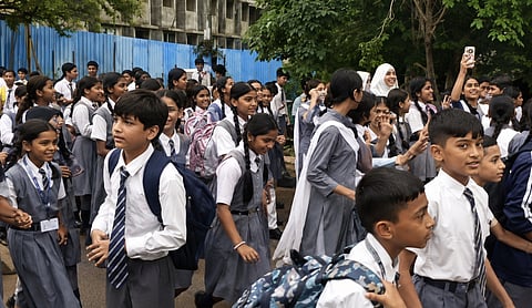Students of the Regional School in Bhopal (Source: By Arrangement)