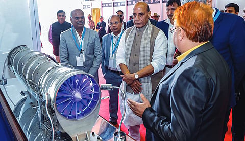 Government committed to indigenous aero engine development: Rajnath