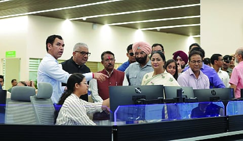 Govt boosts anti-pollution grid with 13 AQI stations, 150 electic buses