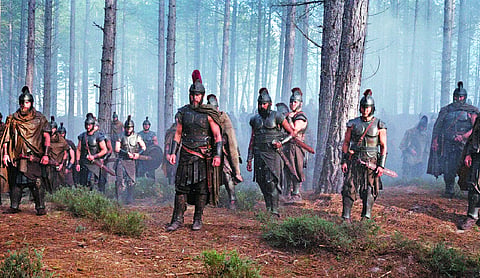 Greek bards and  Indian battles