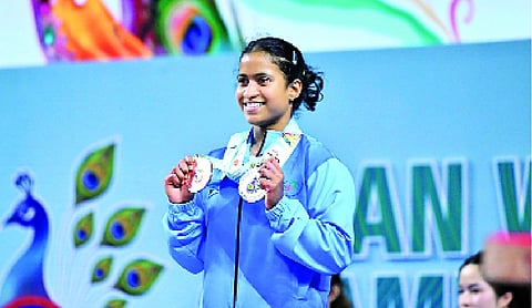 Gyaneshwari bags 2 medals at Asian Senior
