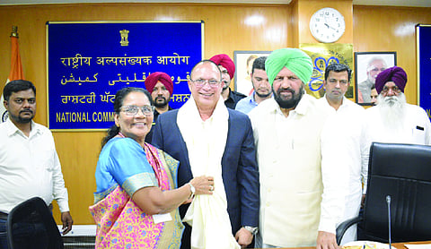 Harjit Grewal assumes office as chairman of National Commission for Minorities