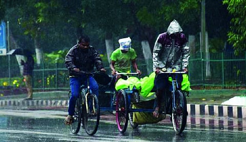 Heavy rain disrupts normal life in Odisha