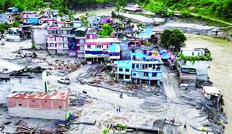 Heavy rainfall alert issued for two western  Nepal provinces