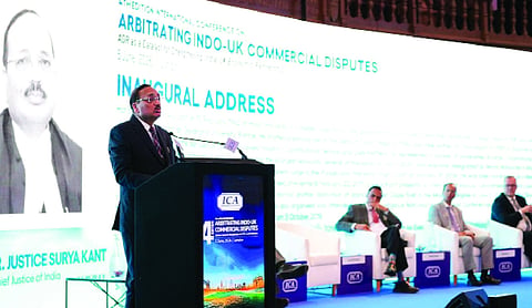 High Commission of India in London condemns disruption at CJI’s event