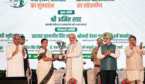 HM Amit Shah launches Delhi’s mission to plant 70 lakh saplings Uunder green drive