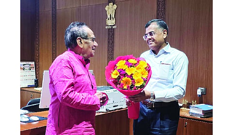 HN Sharma meets Cabinet Secretary to discuss social development initiatives