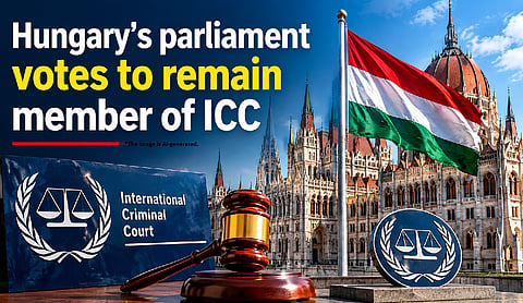 Hungary’s parliament votes to remain member of ICC