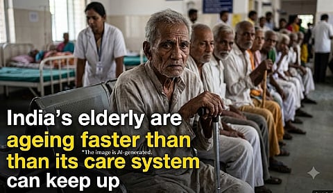 India’s elderly are ageing faster than its care system can keep up