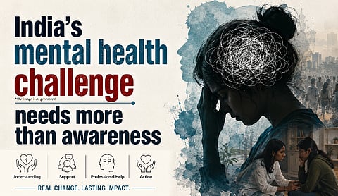 India’s mental health challenge needs more than awareness