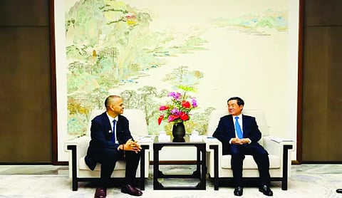 India’s Shanghai envoy, Mathur meets Shaoxing CPC secretary