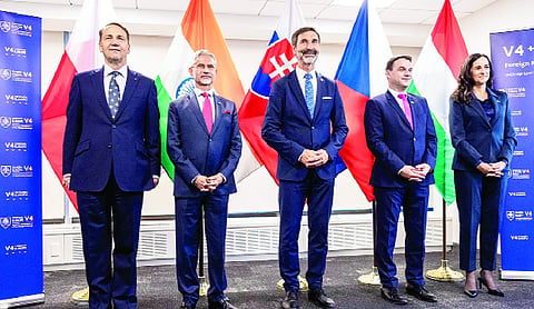India and V4 group boost defence, economic ties