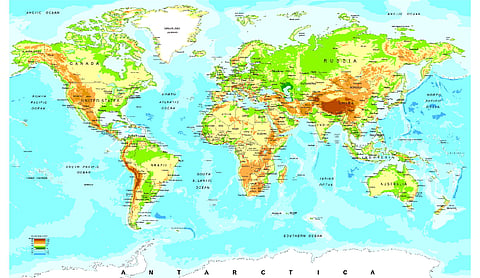 India backs UN push to redraw world map more accurately
