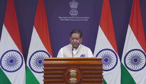 MEA Spokesperson Randhir Jaiswal