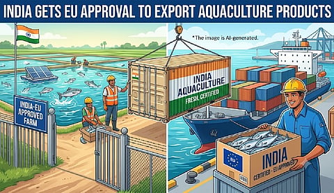 India gets EU approval to export aquaculture products