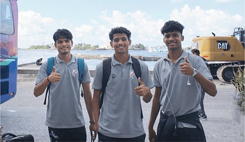 India land in Maldives for SAFF U20 Championship