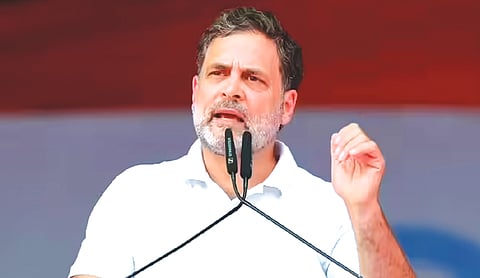 India needs steady hand at wheel but has compromised PM: Rahul