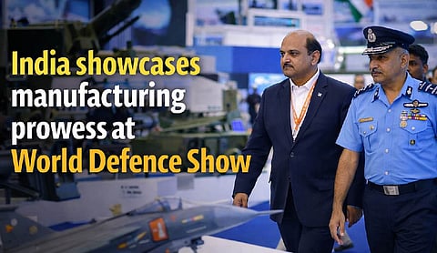India showcases manufacturing prowess at World Defence Show