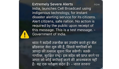 India Tests Nationwide Disaster Alert System as Phones Receive Emergency Beep Messages