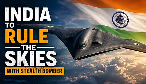 India to rule the skies with stealth bomber
