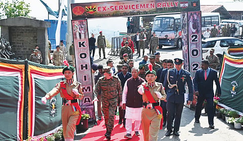 Indian Army holds mega ex-servicemen rally in Nagaland