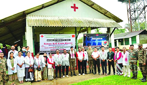 Indian Army organises medical camp on World Health Day at Pengree