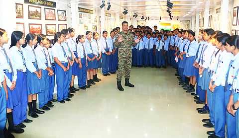 Indian Army organises project NAVBHARAT to motivate youth
