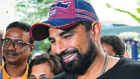 Indian pacer Mohammed Shami appears for  SIR hearing in Kolkata