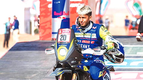 Indian rider Harith Noah set for seventh Dakar Rally outing