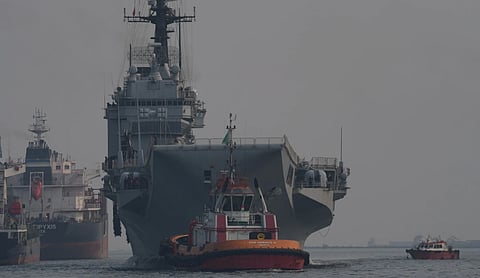 Indonesia welcomes first aircraft carrier, prompting debate over costs, military ambitions
