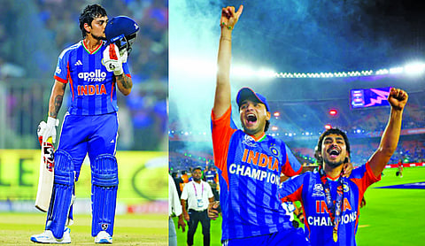 Ishan Kishan pips Abhishek to top T20I batting charts