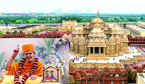 Janmashtami celebrated at Akshardham temple in Delhi