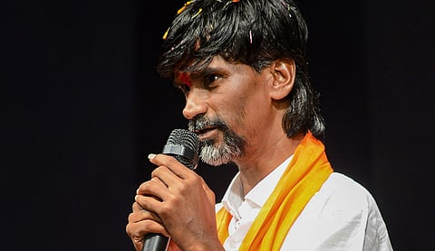 File photo: Maratha quota activist Manoj Jarange, CHHATRAPATI SAMBHAJINAGAR. (PTI Photo)